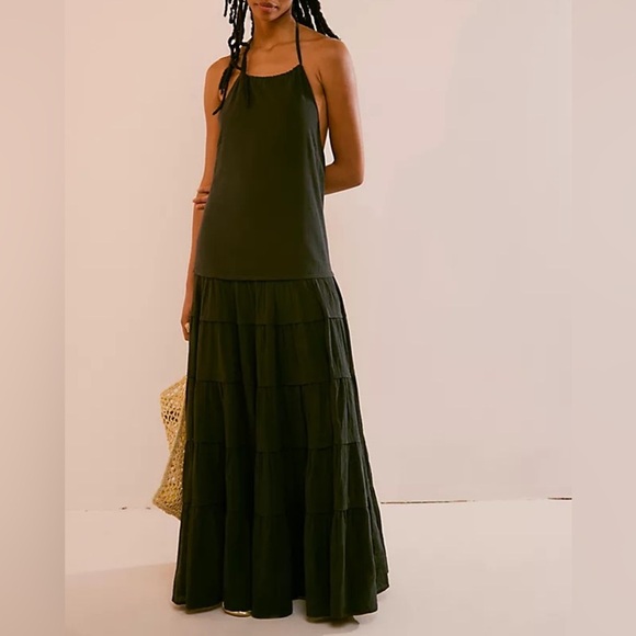 Free People Somewhere Sunny Drop-Waist Maxi - Picture 6 of 6